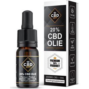 CBDLabs CBD olie 20% - 2000MG CBD - 10 ml - Premium Product