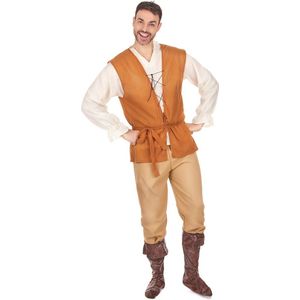 Middeleeuwse boer kostuum voor heren - Verkleedkleding - Medium