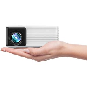 Draagbare Mini Projector - Full HD 1080P, Compact en Lichtgewicht, Ideaal voor Kinderen en Gezinnen, Ondersteunt Meerdere Ingangen