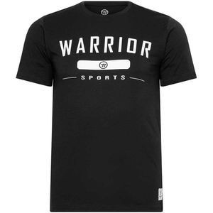 Warrior Sports Korte Mouw T-shirt Junior Zwart 12-13 Years Jongens,Meisjes