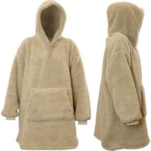 Cosy Dreams Teddy Hoodie Warm Beige