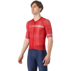 Castelli Climber´s A/c Korte Mouw Wielertrui Rood XL Man