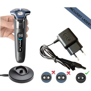 Philips - Oplaadstation - Geschikt voor Shaver 7000/9000 Series - Inclusief Snellader - Dock met Oplaadkabel