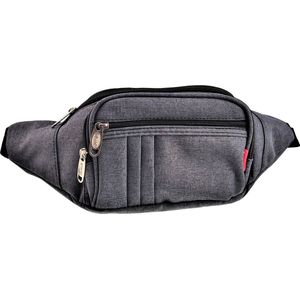 Heuptas Unisex - Grijze Waistbag - Buideltas - Crossbodytas - Dames - Heren