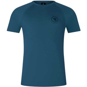 Endura - Hummvee Tech - Korte Mouw Enduro Trui - Blauw - L