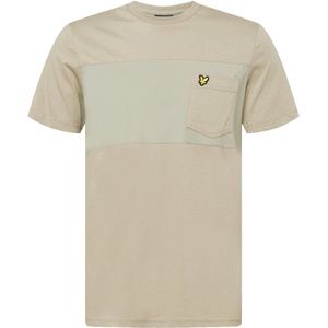 Lyle & Scott Utillity Pocket T-shirt - Heren shirt - Casual - Mannen - Khaki groen - TS1714V - Maat S