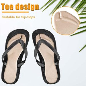 Allecto Plus - Teenslippers met Flanel String en Antislip Zool - Set van 4 Stuks - Comfortabele Inlegzolen - Schokabsorberend - Teenbeschermers voor Sandalen - Unieke Kussentjes voor Sandaalriem - Onzichtbaar Design