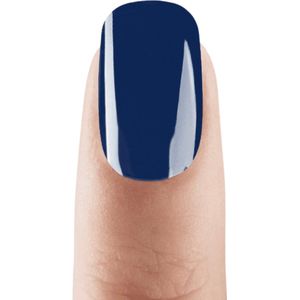 Rubor gel nagel sticker- dark blue - gellak nagellak - manicure - gelnagellak - gel voor thuis - blijft tot 3 weken - blauw