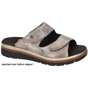 Fidelio Hallux -Dames - taupe - slippers & muiltjes - maat 41