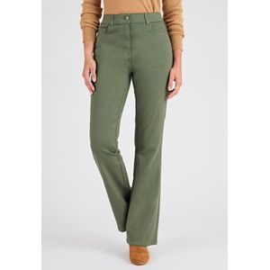 Damart - Flared jeans - Dames - Groen - 52