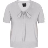 DreiMaster - Classic Look - Gebreide Trui - Zilvergrijs