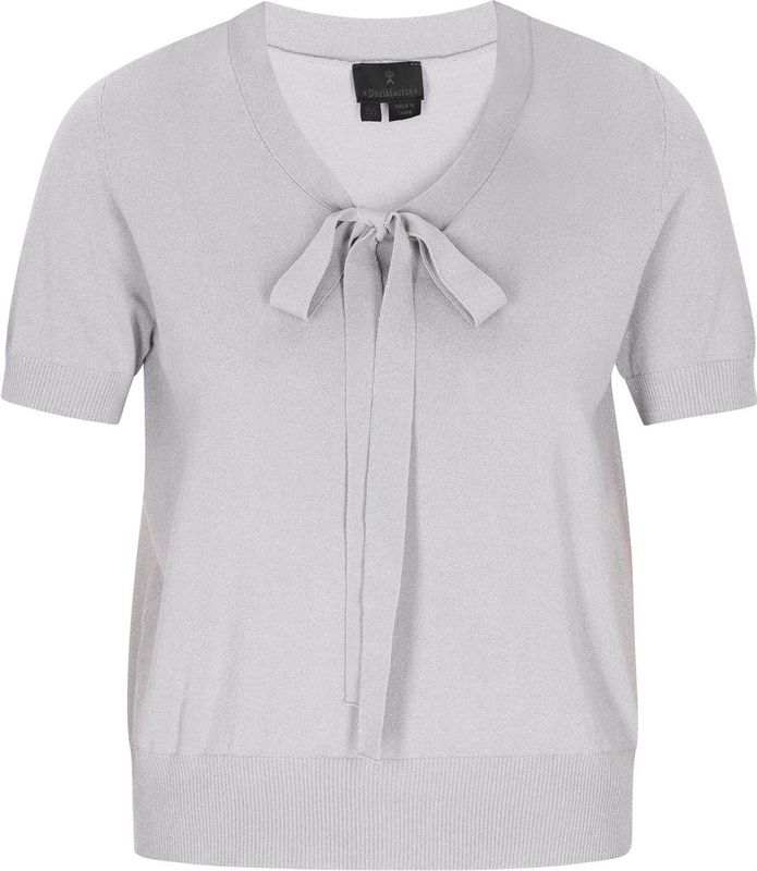 DreiMaster - Classic Look - Gebreide Trui - Zilvergrijs