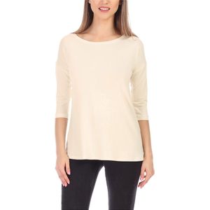 Merry Styl – Overhemd – Lang - Met Kant – Ecru – S - MS-MS10-318-BL