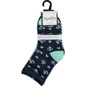 Apollo Kindersokken Polykatoen Mintgroen 3-pak Maat 92/98