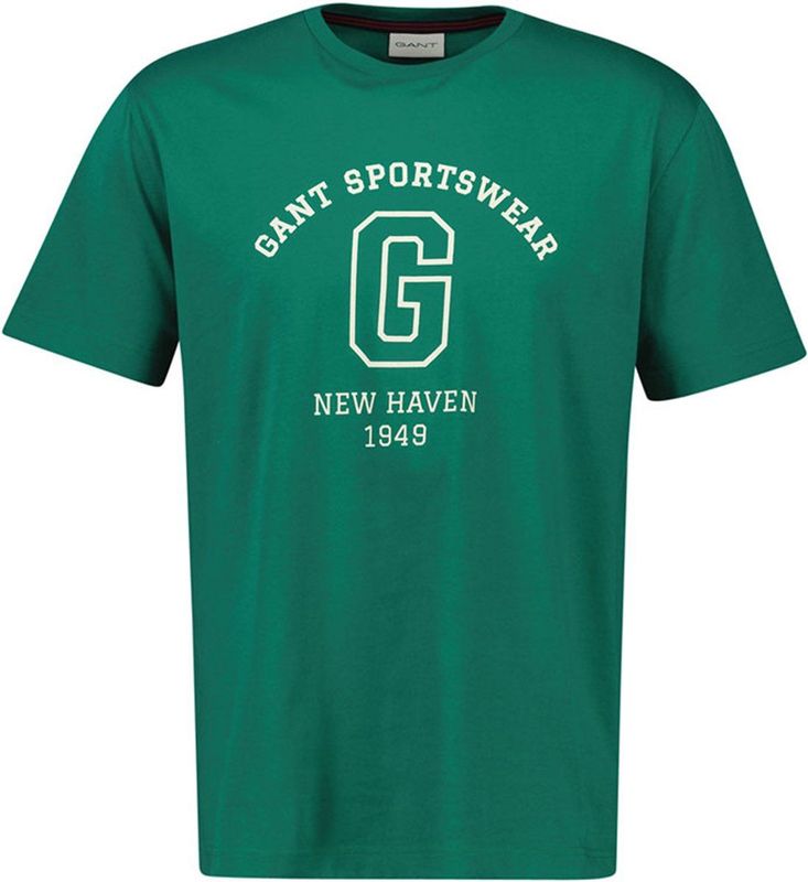 GANT - Graphic 2003310 - T-shirt - Wit - Katoen