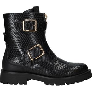 POSH by Poelman Bikerboots - Dames - Zwart - Maat:36