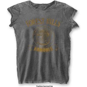 Ramones - Forest Hills Dames T-shirt - XS - Grijs