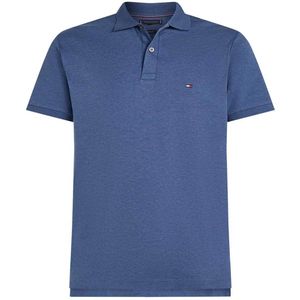 Tommy Hilfiger Liqui Seasonal Korte Mouw Poloshirt Blauw L Man