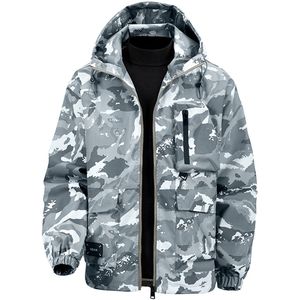 YOUTHUP Heren Jack - Camouflage en Waterafstotend jas - S