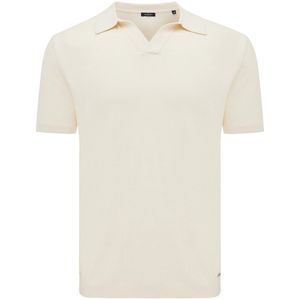Tresanti ERSILIO V neck polo with contrast tripes Off-white (TRKWJA113 - 105)