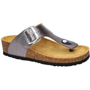 Dr Brinkmann -Dames - zilver - slippers & muiltjes - maat 37