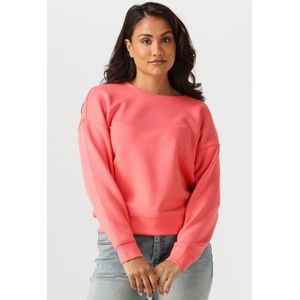MSCH Copenhagen Mschlma Q Sweatshirt Truien & vesten Dames - Sweater - Hoodie - Vest- Koraal - Maat XS/S