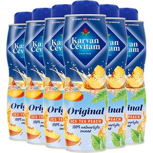 Karvan Cévitam - Ice Tea Peach - 6x 600ml