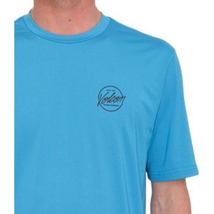 Volcom Stone Stamp Short Sleeve T-shirt - Tidal Blue