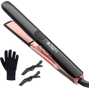 2 in 1 Stijltang & Krultang - Keramische Multistyler met Ionische Technologie - Inclusief Handschoen & Haarclips