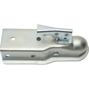 Trailer Accessoires Rechte Tong Koppeling 50Mm Hitch Ball 75Mm Kanaal 3500 Laadvermogen Voor 75Mm Vierkante Buis
