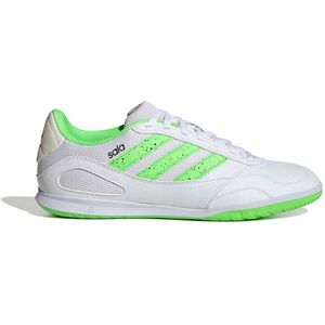 adidas - Super Sala III - Zaalvoetbalschoenen - Wit Lichtgroen Zwart