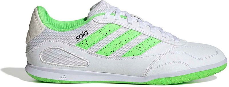 adidas - Super Sala III - Zaalvoetbalschoenen - Wit Lichtgroen Zwart