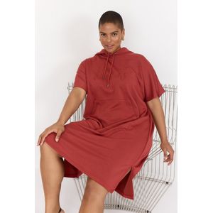 Wasabi sweat jurk korte mouw