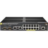 Aruba 2930F 12G PoE+ 2G/2SFP+ Managed L3 Gigabit Ethernet (10/100/1000) Power over Ethernet (PoE) 1U Zwart