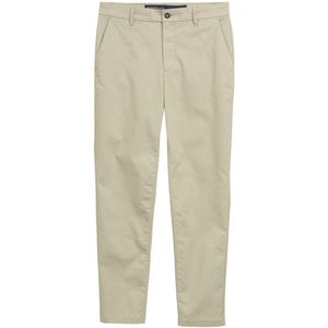 TOM TAILOR DENIM - Chino - Beige - Regular Fit - Lang/maxi