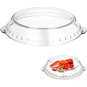 Spatbescherming Glas Magnetron Met Opvouwbaar Siliconen Deksel - 26,7 Cm Zwart Multifunctioneel