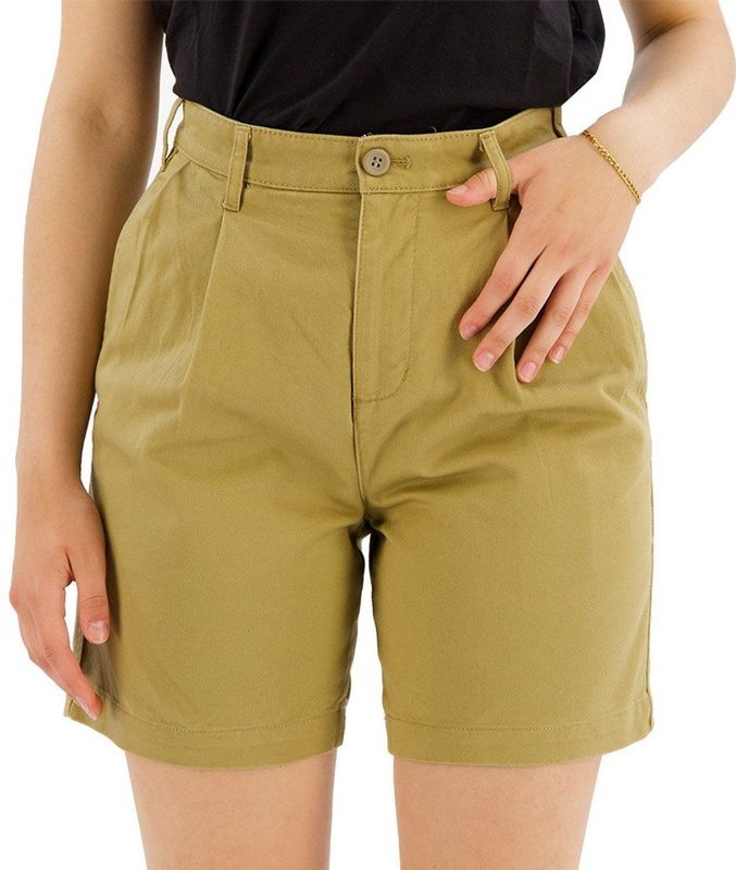 Dockers - Pleated Original - Korte Broek - Geel