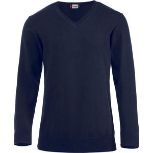 Aston heren V-neck sweater marine 3xl