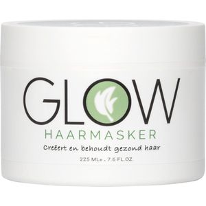 GLOWFORYOU Haarmasker voor Beschadigd & Droog Haar – 100% Natuurlijk – Vrij van Sulfaten, Parabenen & Siliconen – Voor Gezond, Glanzend Haar