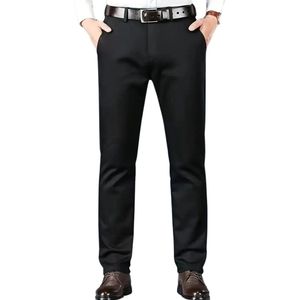 Bovista Pantalon Heren - Chino - Golfbroek - Nette Broek - Elastische Tailleband - Volwassenen - Zwart - 44