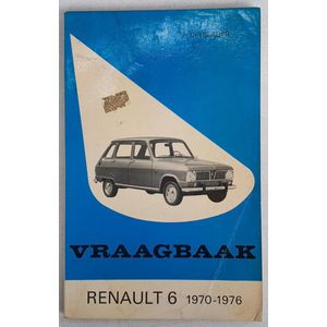 Vraagbaak Renault 6 1970-1976