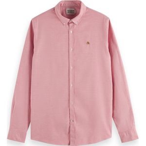 Scotch & Soda SEASONAL ESSENTIALS OXFORD SHIRT Heren Overhemd - Maat L