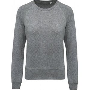 Kariban Dames/dames Organic Raglan Sweatshirt (Grijze Heide)