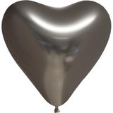 Ballonnen Chrome harten Space Grey (6 stuks)