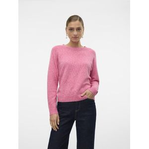 Vero Moda Vmdoffy Ls O-Neck Blouse Magenta ROSE XS