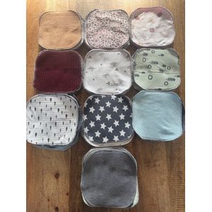Uitwasbare babydoekjes - Babydoekjes - Milieuvriendelijk - Handgemaakt