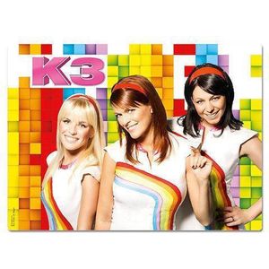 K3 - Placemat - Regenboog