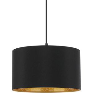 EGLO Zaragoza Hanglamp - E27 - Ø 38 cm - Zwart/Goud