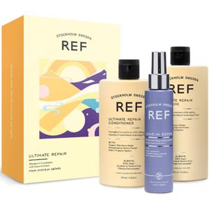 REF Stockholm - Ultimate Repair Giftbox - Ideale haarverzorging geschenkset - Cadeau tip - 3e Product Gratis - Giftset - Kerstcadeau