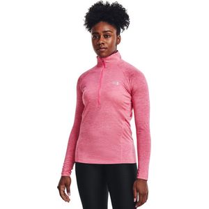 Under Armour Tech 1/2 Zip Top - sportshirts - Pink - Vrouwen